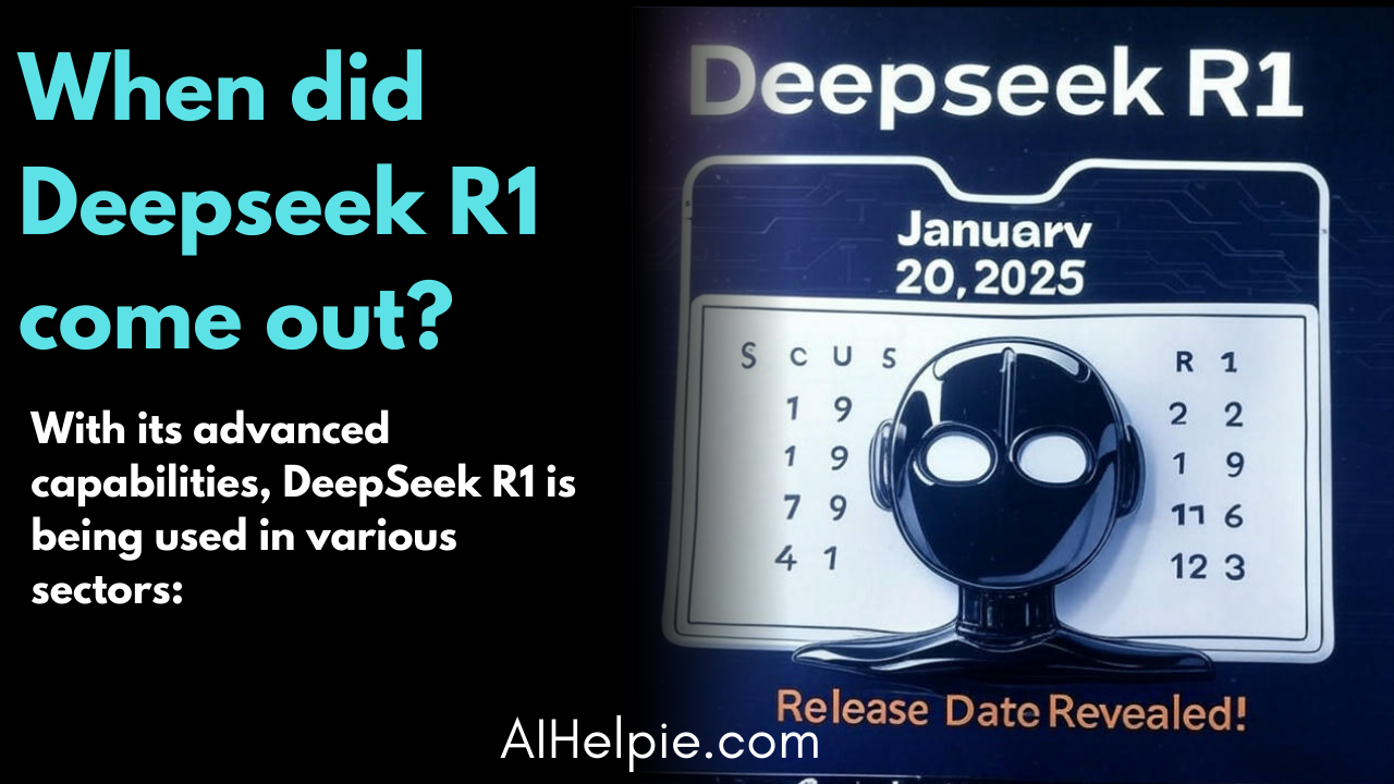 When did Deepseek R1 come out
