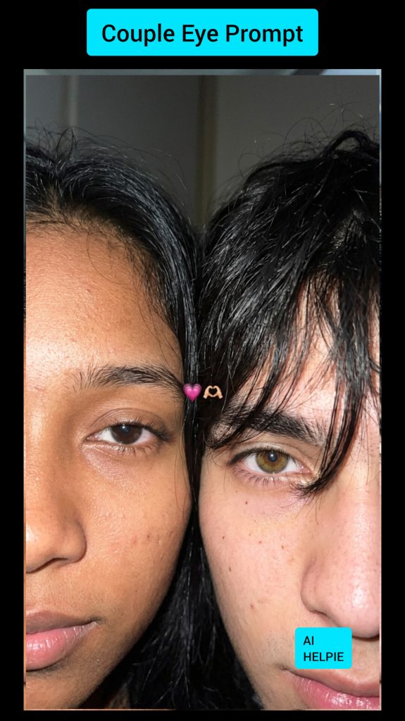 Couple Eyes Prompt: Create Viral Romantic AI Photo