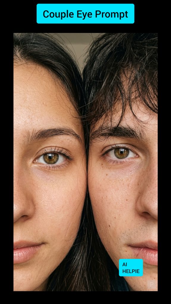 Couple Eyes Prompt: Create Viral Romantic AI Photo